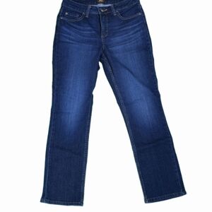 Lee Women's Dark Blue Straight Leg Jeans